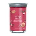 Yankee Candle - Peppermint Pinwheels - świeca zapachowa - ciasteczka waniliowo-miętowe - czas palenia: do 100 godzin