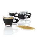 Stelton - Easy Espresso - 4 szklanki do espresso - wysokość: 5,5 cm