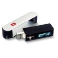 Victorinox - s.beat - scyzoryk - odtwarzacz MP3 z radiem i dyktafonem - wersja "lotnicza" bez ostrych narzędzi; pojemność pamięci: 1 GB
