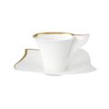 Villeroy & Boch - New Wave Premium Gold - filiżanka do kawy ze spodkiem