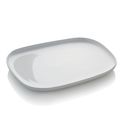 Alessi - Ovale - talerz płaski - wymiary: 28,5 x 22,5 cm