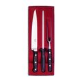 Victorinox - Classic - nóż do wędlin + widelec do mięs + ostrzałka