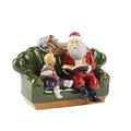 Villeroy & Boch - Christmas Toys - święty Mikołaj z dziewczynką - wymiary: 19,5 x 12 x 12 cm
