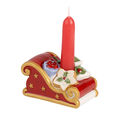 Villeroy & Boch - Winter Bakery Decoration - świecznik sanie - wymiary: 6 x 3,5 x 3,5 cm