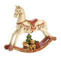 Villeroy & Boch - Christmas Toys 2016 - figurka koń na biegunach - wysokość: 20 cm