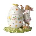 Villeroy & Boch - Bunny Family - pudełko-jajko z malującym zajączkiem - wymiary: 10 x 12 x 8,5 cm