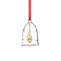 Holmegaard - Christmas - zawieszka dzwonek - wysokość: 8 cm; sowa