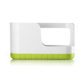Guzzini - TIDY & CLEAN - pojemnik na akcesoria do zmywania naczyń - wymiary: 24 x 8,5 x 13,5 cm