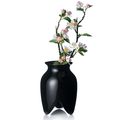 Rosendahl - wazon z czarnego szkła - wysokość: 22 cm