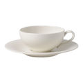 Villeroy & Boch - New Cottage Basic - filiżanka do herbaty ze spodkiem - pojemność: 0,24 l