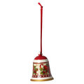Villeroy & Boch - My Christmas Tree - dzwonek - poinsecja - średnica: 7 cm