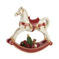 Villeroy & Boch - Christmas Toys 2018 - figurka - koń na biegunach - wysokość: 31 cm