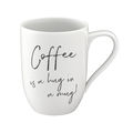 Villeroy & Boch - Coffee is a hug in a mug - kubek - pojemność: 0,34 l