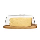 Sagaform - Nature - deska do sera z pokrywą - wymiary: 25 x 16,5 x 8,5 cm