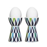 Sagaform - Egg Parade - 2 kieliszki do jajek - wysokość: 8,5 cm