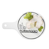 Cilio - Formaggio - porcelanowy talerz do sera z uchwytem