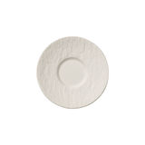 Villeroy & Boch - Manufacture Rock blanc - spodek do filiżanki do espresso - średnica: 12 cm