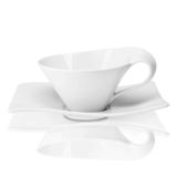 Villeroy & Boch - New Wave - filiżanka do herbaty ze spodkiem - pojemność: 0,22 l