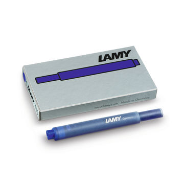 Lamy - T10 - naboje atramentowe - kolor: niebieski; 5 sztuk