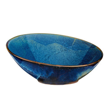 Verlo - Deep Blue - miska ukośna - średnica: 30,5 cm