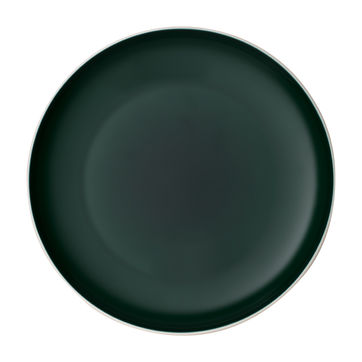 Villeroy & Boch - it's my match green - talerz uniwersalny - średnica: 27 cm; wzór: jednolity