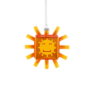 Alessi - Sunflake - zawieszka - słońce - wymiary: 10 x 5 x 10 cm
