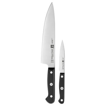 Zwilling - TWIN Gourmet - zestaw 2 noży - nóż szefa kuchni i nóż do warzyw i owoców