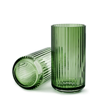 Lyngby Porcelæn - Lyngby Glass - wazon - wysokość: 20,5 cm