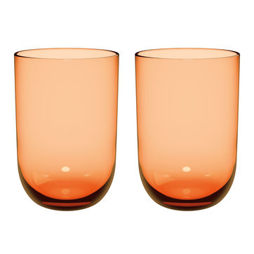 Villeroy & Boch - Like Apricot - 2 wysokie szklanki - pojemność: 0,39 l
