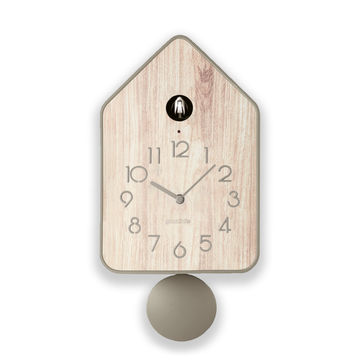 Guzzini - QQ-UP - zegar z kukułką - wymiary: 19 x 10 x 37 cm