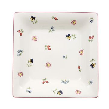 Villeroy & Boch - Petite Fleur - kwadratowy głęboki talerz - wymiary: 22 x 22 cm