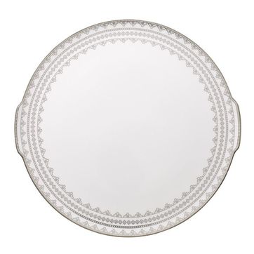 Villeroy & Boch - White Lace - talerz na ciasto - średnica: 34 cm