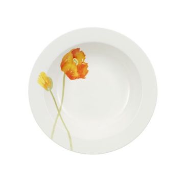 Villeroy & Boch - Iceland Poppies - głęboki talerz na sałatę - średnica: 20 cm