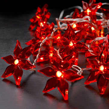 Sirius - Flower - lampki dekoracyjne - 20 energooszczędnych światełek LED