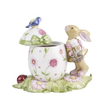 Villeroy & Boch - Bunny Family - pudełko-jajko z zajączkiem dziewczynką