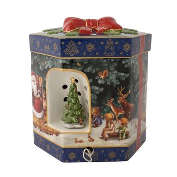 Villeroy & Boch - Christmas Toys - pudelko-lampion z pozytywką - wysokość: 21 cm