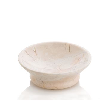 Kela - Marble - mydelniczka marmurowa - średnica: 13 cm