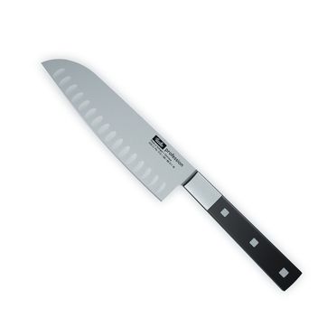 Fissler - Profession - nóż Santoku z rowkami - długość: 18 cm