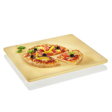 Küchenprofi - kamień do pieczenia pizzy - wymiary: 35,5 x 40 cm