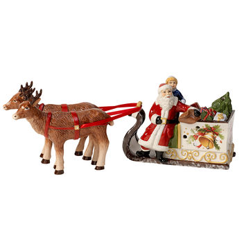 Villeroy & Boch - Christmas Toys - lampion sanie św. Mikołaja - wymiary: 35 x 15 cm