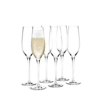 Holmegaard - Cabernet - 6 kieliszków do szampana - pojemność: 0,29 l