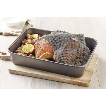 Küchenprofi - Roast Easy - stalowa osłonka do pieczenia - wymiary: 40 x 40 cm