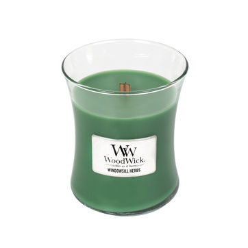 WoodWick - Windowsill Herbs - świeca zapachowa - świeże przyprawy - czas palenia: do 65 godzin