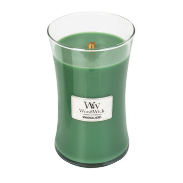 WoodWick - Windowsill Herbs - świeca zapachowa - świeże przyprawy - czas palenia: do 120 godzin