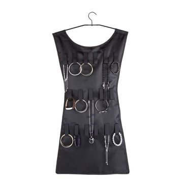 Umbra - Little Black Dress - organizer na biżuterię - wymiary: 45 x 109 cm