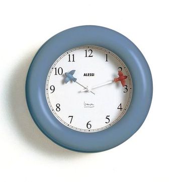Alessi - Kitchen Clock - zegar ścienny - średnica: 25 cm