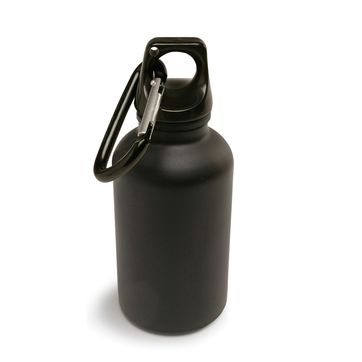 Sagaform - Adventure - aluminiowa butelka z karabińczykiem - pojemność: 0,25 l