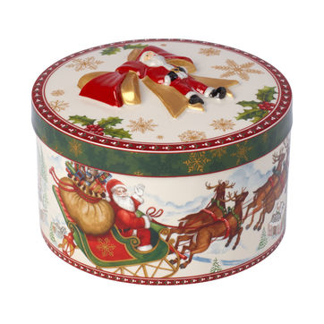 Villeroy & Boch - Christmas Toys - porcelanowe pudełko - wysokość: 10 cm