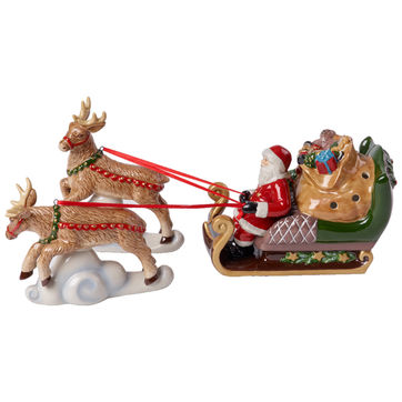 Villeroy & Boch - Christmas Toys - lampion - sanie Mikołaja - wymiary: 36 x 14 x 17 cm