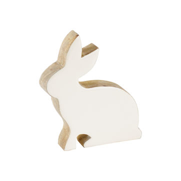 Villeroy & Boch - Bunny Tales - figurka - siedzący zajączek - wymiary: 12 x 2,5 x 13,5 cm